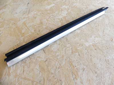 BMW Chrome Inner Window Sweep Channel Cover, Rear Left 51357206449 09-15 740i 750i Hybrid 7